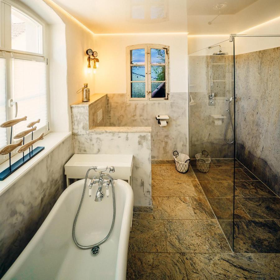 Alte Schmiede Mit Sauna, Pool Und Whirpool Im Aussenbereich Schoenstes Ferienhaus Der Lausitz Elsterheide Luaran gambar