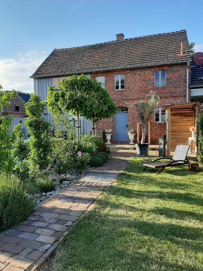 Alte Schmiede Mit Sauna, Pool Und Whirpool Im Aussenbereich Schoenstes Ferienhaus Der Lausitz Elsterheide Luaran gambar